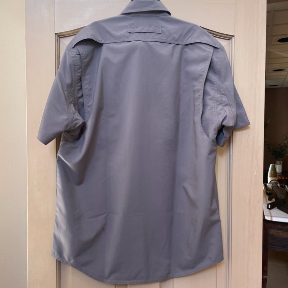 Duluth Trading Short Sleeve Button Down Shirt - Picture 2 of 7